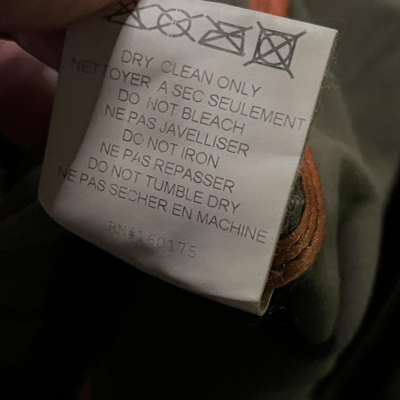 SER.O.YA Jacket Mens Medium Green Camo Military Field Coat Made In Italy SR103 - Picture 11 of 11